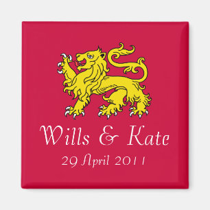 Imã Vontades e ímã real do casamento de Kate