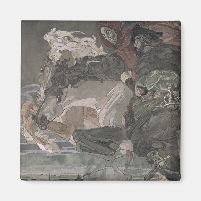 Imã Voo de Faust e Mephistopheles, 1896 (Frente)