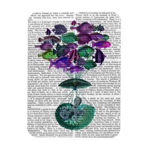 Ímã Voo Do Balão De Ar Quente De Peixe