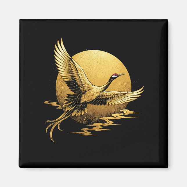 Imã Voo Dourado (Frente)
