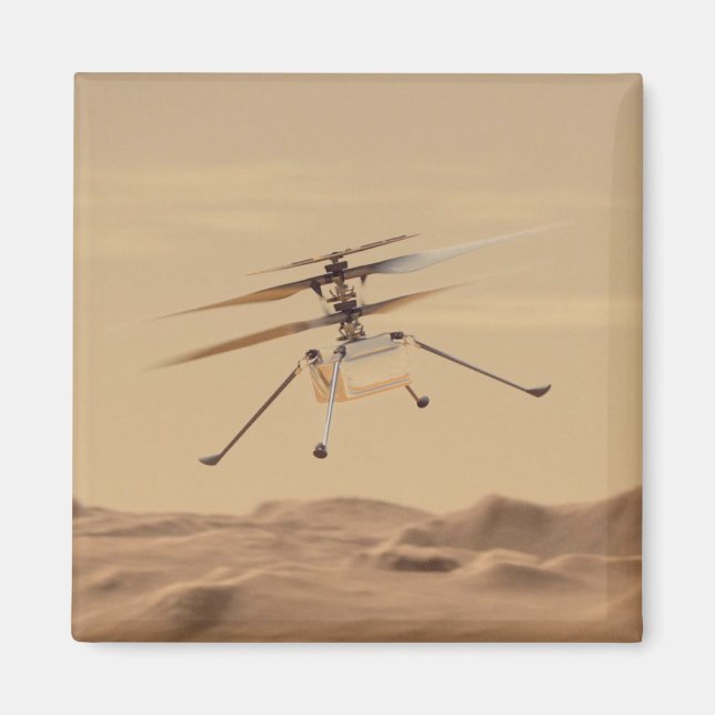 Imã Voo Mars Ingenuity Helicopter (Frente)