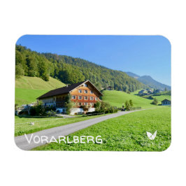 Ímã Vorarlberg, Áustria - imã de geladeira