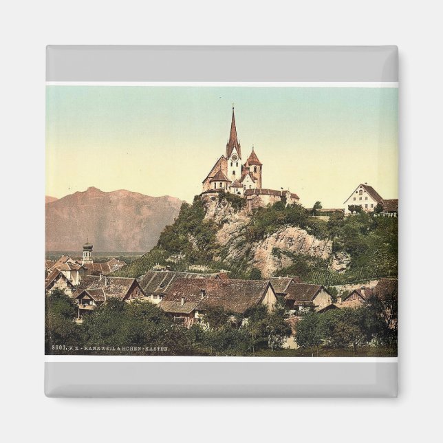 Imã Vorarlberg Rankweil e Hohenkasten, Tirol, Austro (Frente)