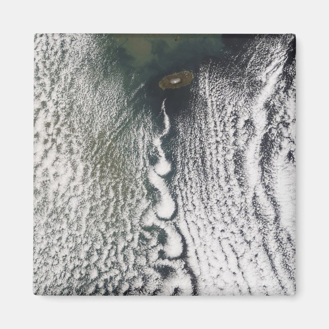 Imã Vórtices em nuvem de Cheju Do, Coreia do Sul (Frente)