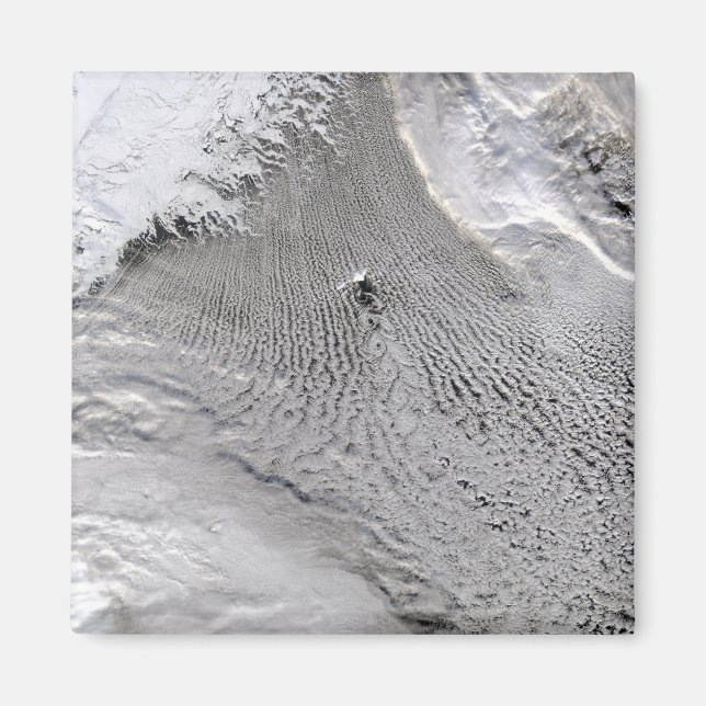 Imã Vórtices em nuvem na Ilha Jan Mayen (Frente)