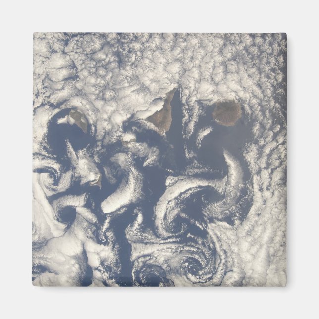 Imã Vórtices em nuvem na zona das Canárias (Frente)