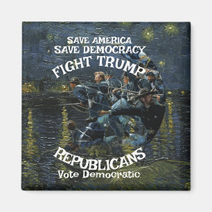 Imã Vot Político Patriótico Trump Partido Republicano