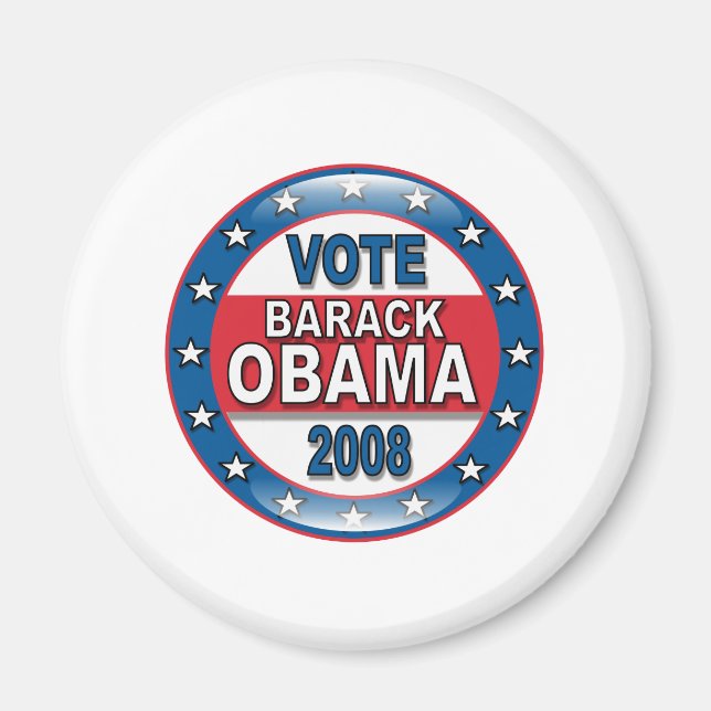 Imã Votação Barack Obama 2008 (Frente)