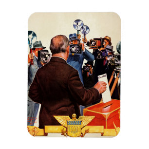 Ímã Votação do candidato