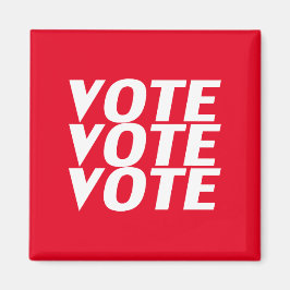 Imã votação - Vermelhos, brancos