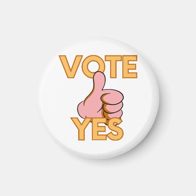 Imã Votar sim (Frente)