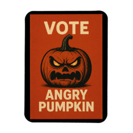 Ímã Vote Angry Pumpkin Magnet