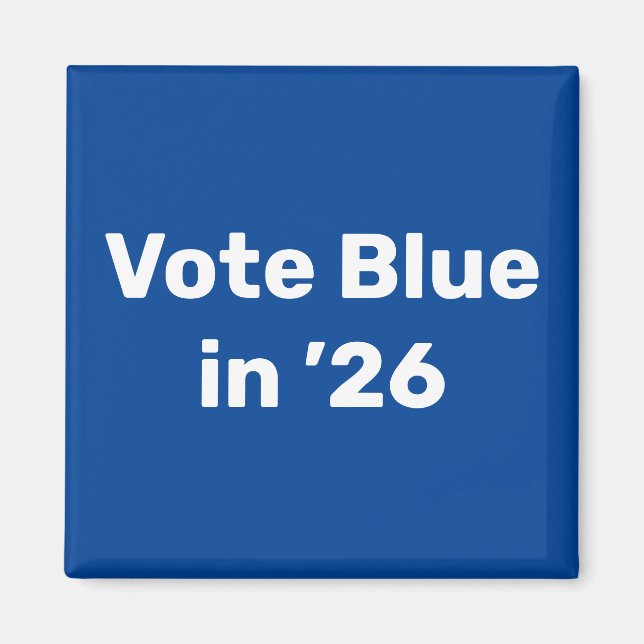 Imã Vote Blue em 2026 (Frente)