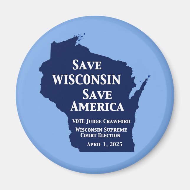 Imã Vote Crawford para o Supremo Tribunal de Wisconsin (Frente)