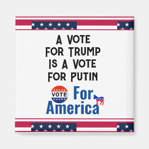 Imã Vote Em America Magnet