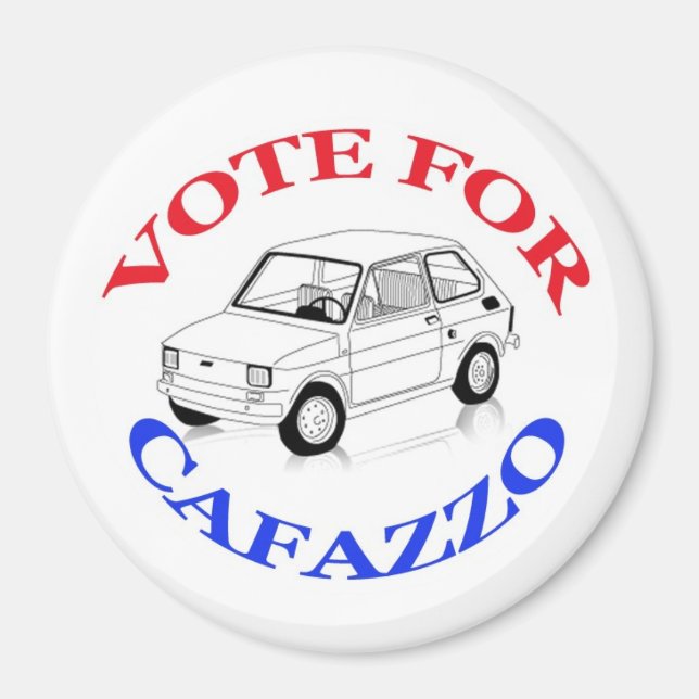 Imã Vote Em Cafazzo (Frente)