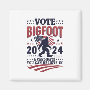 Imã Vote no Pé Grande 2024 Sasquatch Presidencial