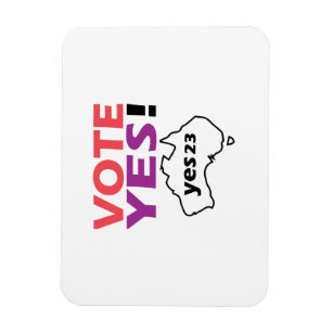 Ímã Vote Sim Para A Voz Dos Indígenas Australianos