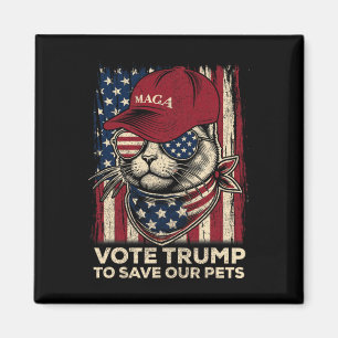 Imã Vote Trump Para Salvar O Nosso Pets 2024 American 
