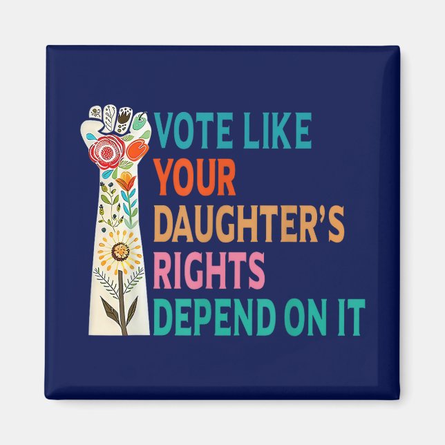 Imã Votem como os direitos de sua filha dependem de az (Frente)