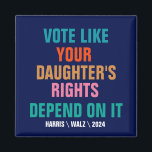 Imã Votem como os direitos de sua filha dependem disso<br><div class="desc">Votem como os direitos da sua filha dependem disso, Harris Walz 2024, Presidente eleito</div>