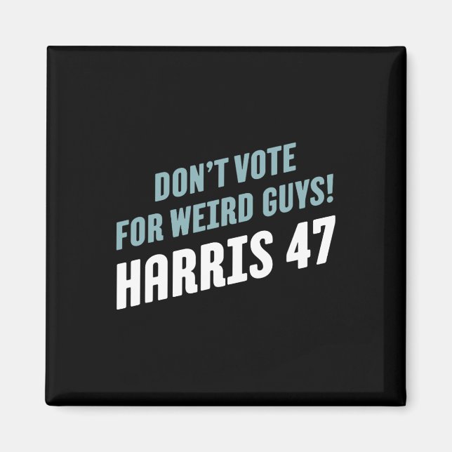 Imã Votem Em Caras Estranhas! Harris 47 (Frente)