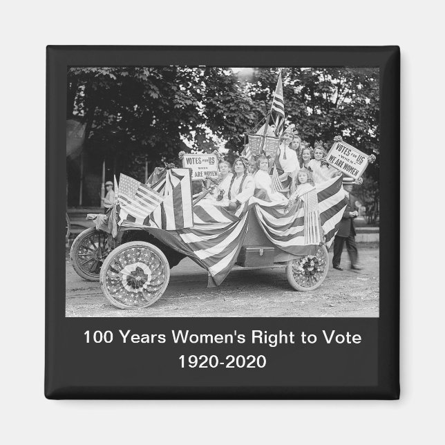 Imã Votes for Women Girls Suffrage Parade Photo (Frente)