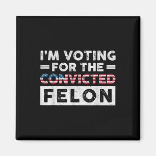 Imã Voto A Favor Do Condenado Felon Funny Pro Trump