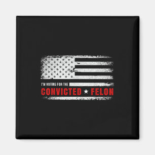 Imã Voto A Favor Do Condenado Felon Funny Pro Trump