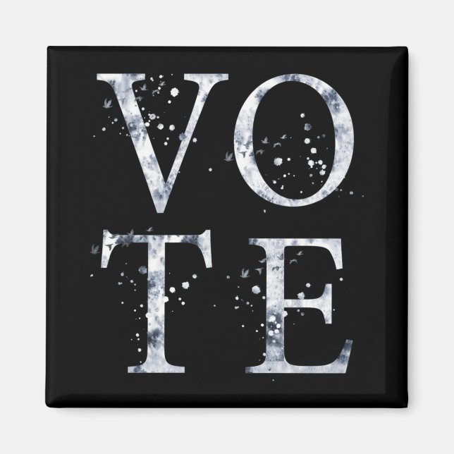 Imã Voto Azul Rústico (Frente)