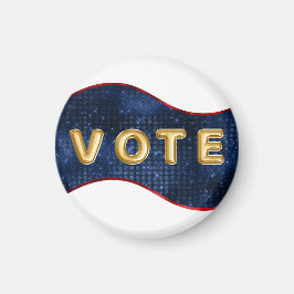 Imã Voto da Onda Azul Patriótica