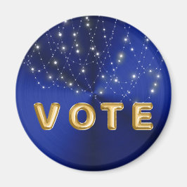 Imã Voto de Cascata de Estrela Azul à Meia-Noite