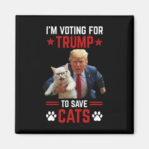 Imã Voto Em Trump Para Salvar Gatos Trump 2024 Eleito