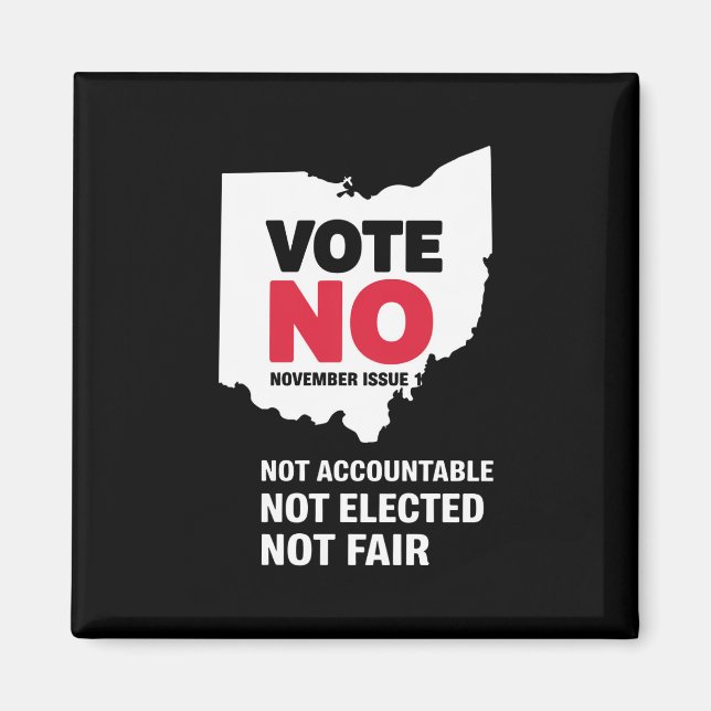 Imã Voto Não Edição de Novembro 1  (Frente)