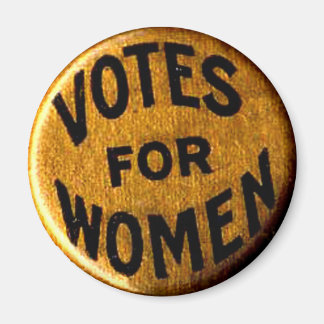 Imã Votos a favor das mulheres - ímã
