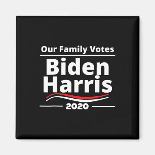 Imã Votos Familiares Biden Harris - 2020 Apoio à Famíl