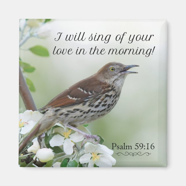 Imã Vou cantar do seu amor! (Frente)