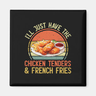 Imã Vou Pegar Só Os Tenders De Frango E Batatas Fritas