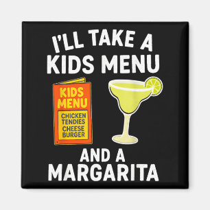 Imã Vou Pegar Um Menu Infantil E Uma Margarida Mãe Div