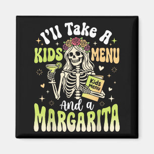 Imã Vou Pegar Um Menu Infantil E Uma Margarita