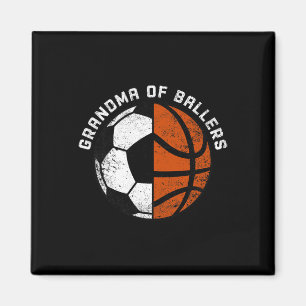 Imã Vovó De Byllers Diversão De Futebol Bysketbyll Vov