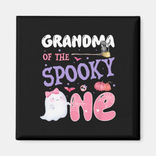 Imã Vovó De Halloween De Um primeiro aniversario Spook