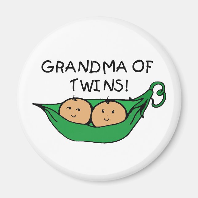 Imã Vovó de Twins Pod (Frente)