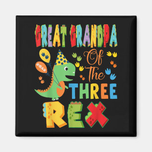Imã Vovô excelente Da Rex 3º Garoto Dinosa