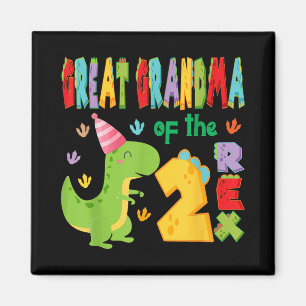 Imã Vovó excelente Dos Dois segundos aniversários Rex