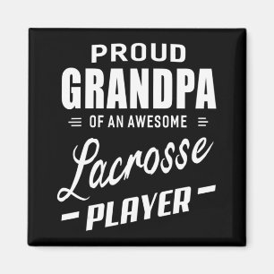 Imã Vovô Orgulhoso De Um Jogador De Lacrosse Incrível