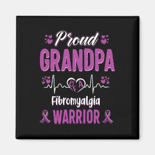 Imã Vovô Orgulhoso Fibromialgia Guerreira Sensibilizaç
