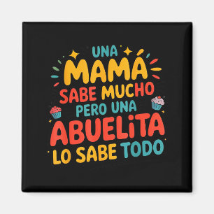 Imã Vovó Sabe Tudo Dia Das Mães Espanhol Avó