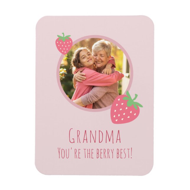 Ímã Vovó, você é a melhor foto de Berry (Vertical)