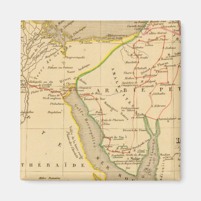 Imã Voyage des Israelites depuis leur sortie d'egípcio (Frente)